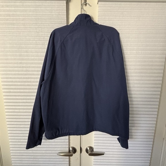 Vintage King Louie Pro Fit Navy‎ Blue Bomber Jacket USA Men's XL. Unknown Logo. - Picture 4 of 7